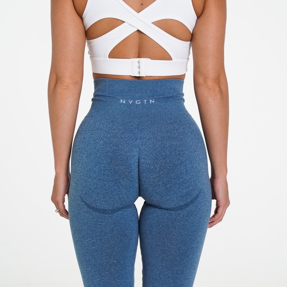 NVGTN Slate Blue Contour Leggings